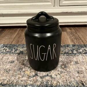 Rae Dunn Black Matte Baby
Sugar Canister